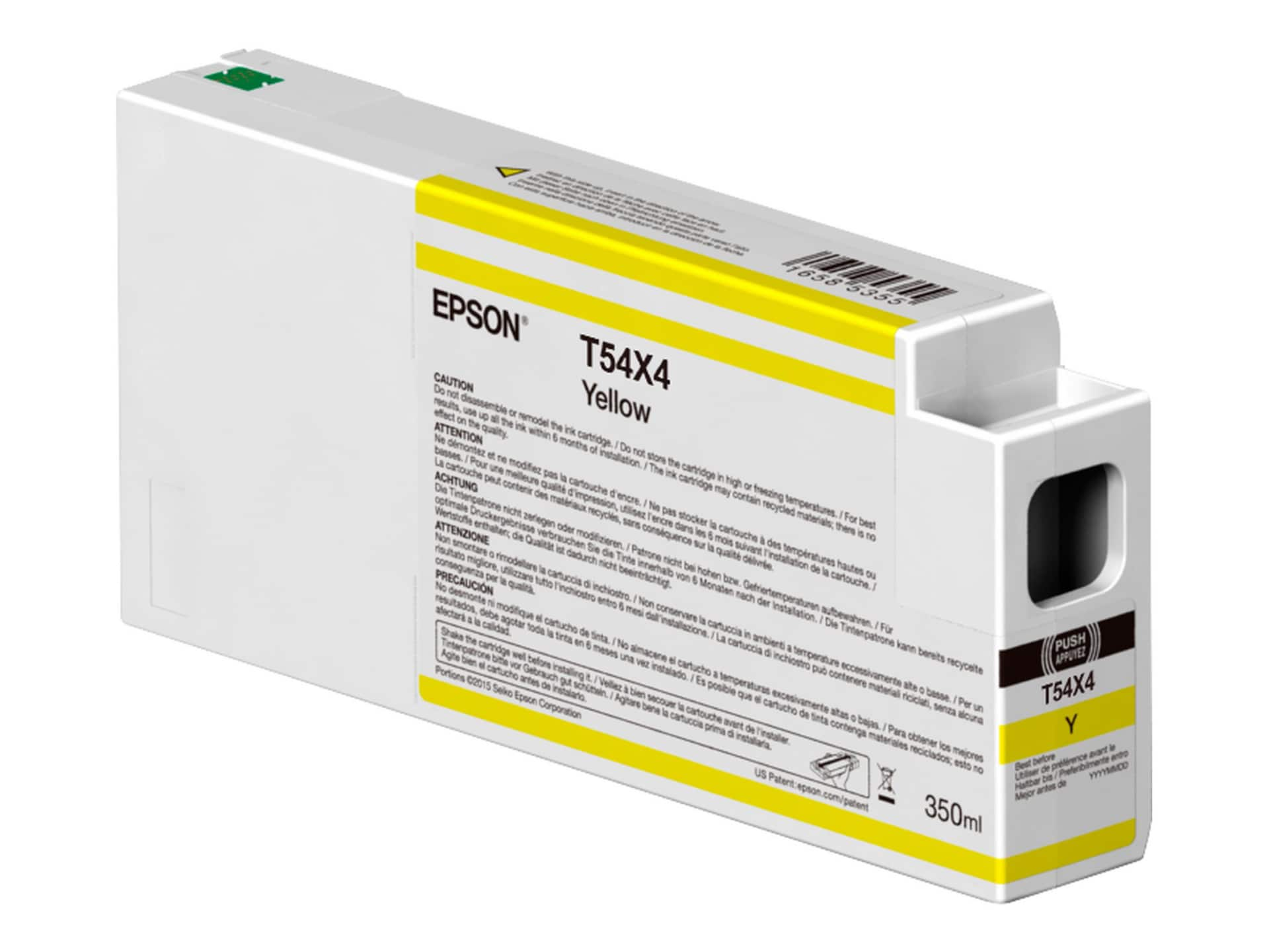 EPSON 350ml UltraChrome HD Yellow Ink