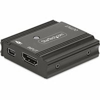 StarTech.com 33ft (10m) 8K 60Hz HDMI Signal Booster, Active HDMI 2.1 Inline Repeater/Video Signal Amplifier