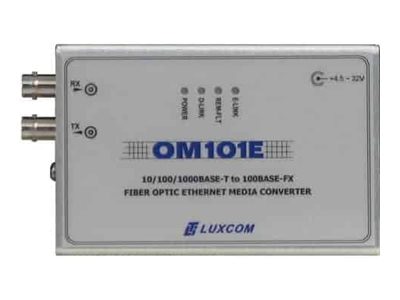 Luxcom - fiber media converter - 100Mb LAN, 10Mb LAN