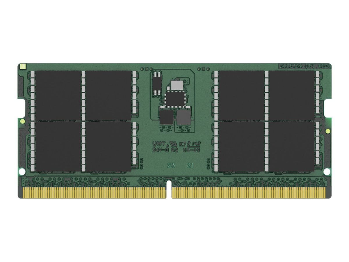 Kingston ValueRAM - DDR5 - module - 32 GB - SO-DIMM 262-pin - 5200 MHz / PC