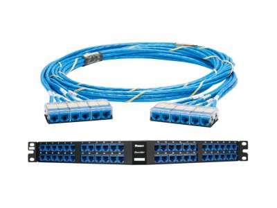 Panduit QuickNet network cable - 17 ft - blue