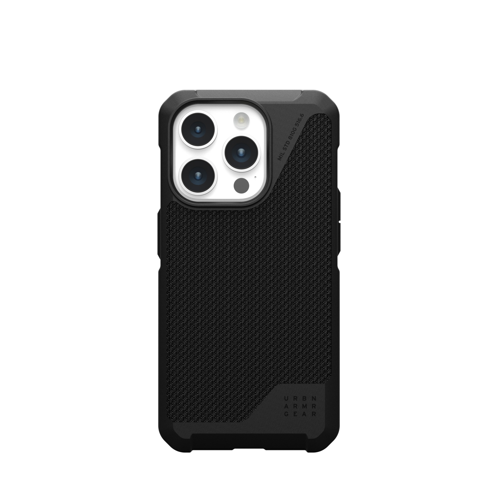 UAG Rugged case for Apple iPhone 15 Pro - Metropolis Series with MagSafe -Kevlar Black