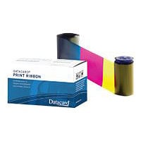 Datacard YMCKFT - color (cyan, magenta, yellow, fluorescent, resin black) - consumables kit