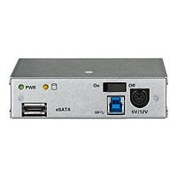 CRU MoveDock 3S - removable drive carrier adapter - SATA 6Gb/s - eSATA 6Gb/