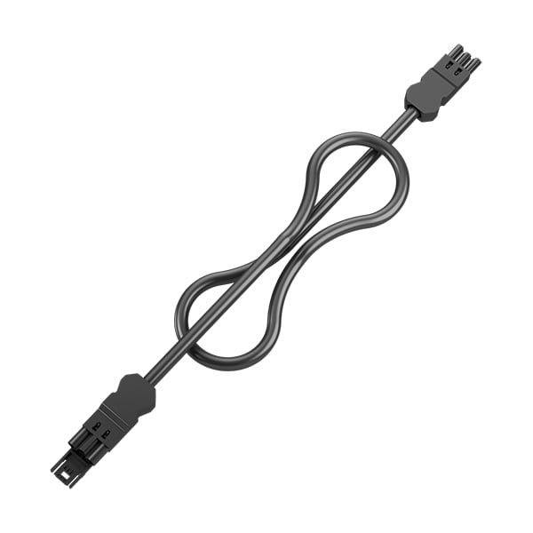 Wiremold ModPower 3' Interconnect Jumper Cable - Black