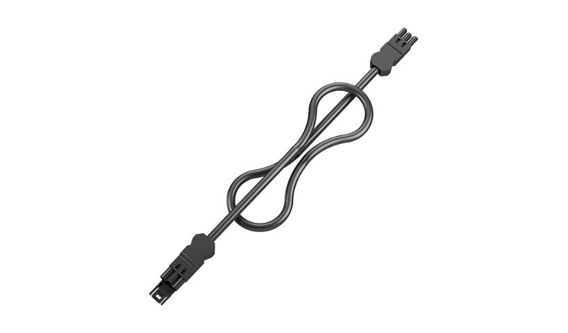Wiremold ModPower 3' Interconnect Jumper Cable - Black