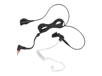 Motorola PMLN7157 2-Wire Surveillance Kit - Earphone With Mic - Black