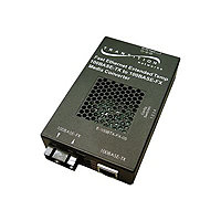 Transition Networks Unmanaged Hardened - fiber media converter - 100Mb LAN