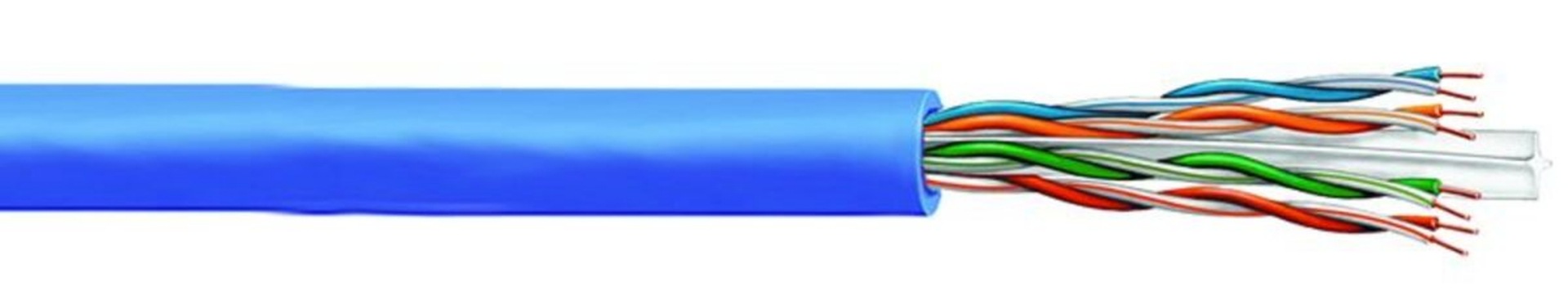 CommScope Uniprise CS37P 1000' ETL Verified CAT6 Unshielded Twisted Pair Cable - Blue