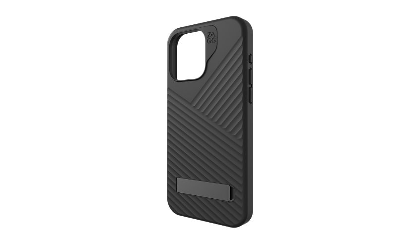 ZAGG Denali Snap with Kickstand iPhone 15 Pro Max Case - Drop Protection (16ft/5m),  MagSafe Phone Case, Black
