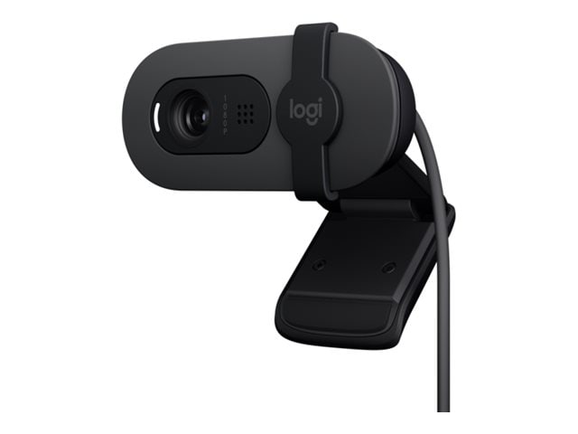 Logitech Brio 100 Full HD Webcam for Meetings and Streaming, Graphite - webcam