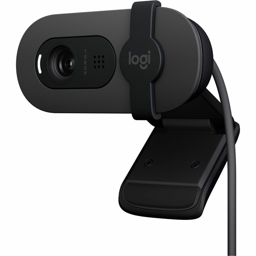 Logitech Brio 100 Full HD Webcam for Meetings and Streaming, Graphite - web