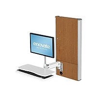 Enovate Medical e130 with eDesk - mounting kit - for LCD display / keyboard