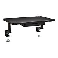 Tripp Lite Desk-Clamp Monitor Riser with Storage Drawer 6.5" Above Surface TAA