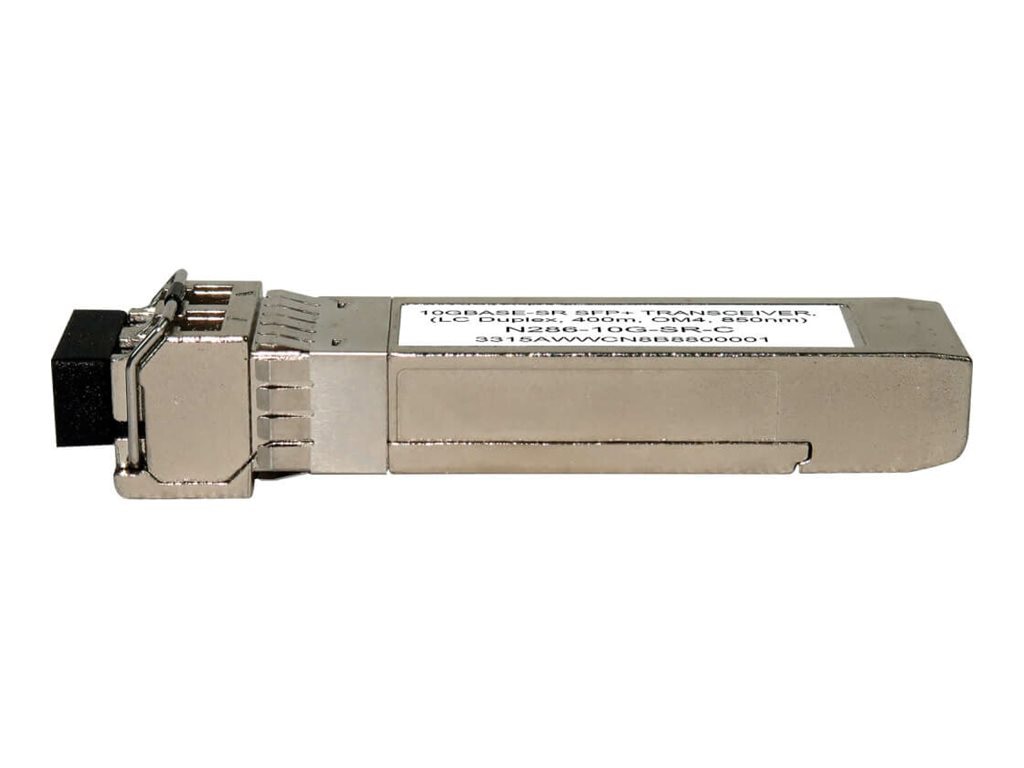 Thumbnail 2 of 5 for Eaton Tripp Lite Series Cisco-Compatible SFP-10G-SR SFP+ Transceiver - 10GBase-SR, LC Duplex MMF, 10 Gbps, 850 nm, 400 m
