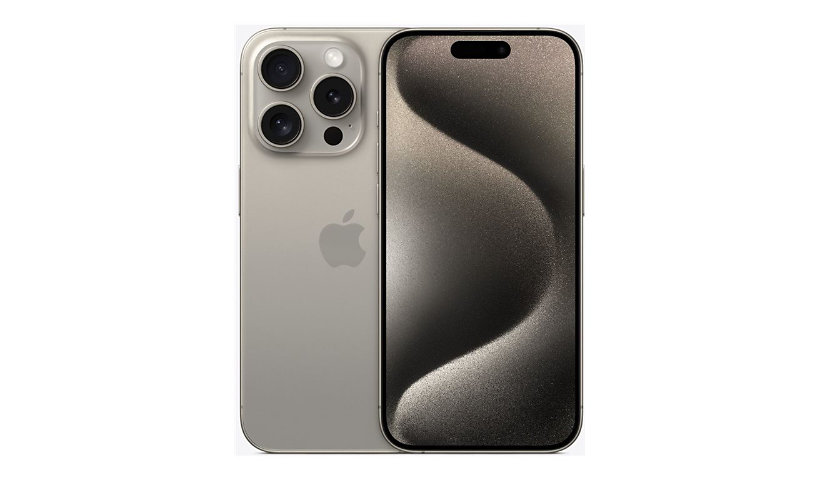 Apple iPhone 15 Pro - natural titanium - 5G smartphone - 256 GB - GSM