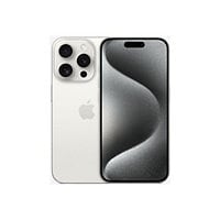 Apple iPhone 15 Pro - white titanium - 5G smartphone - 128 GB - GSM