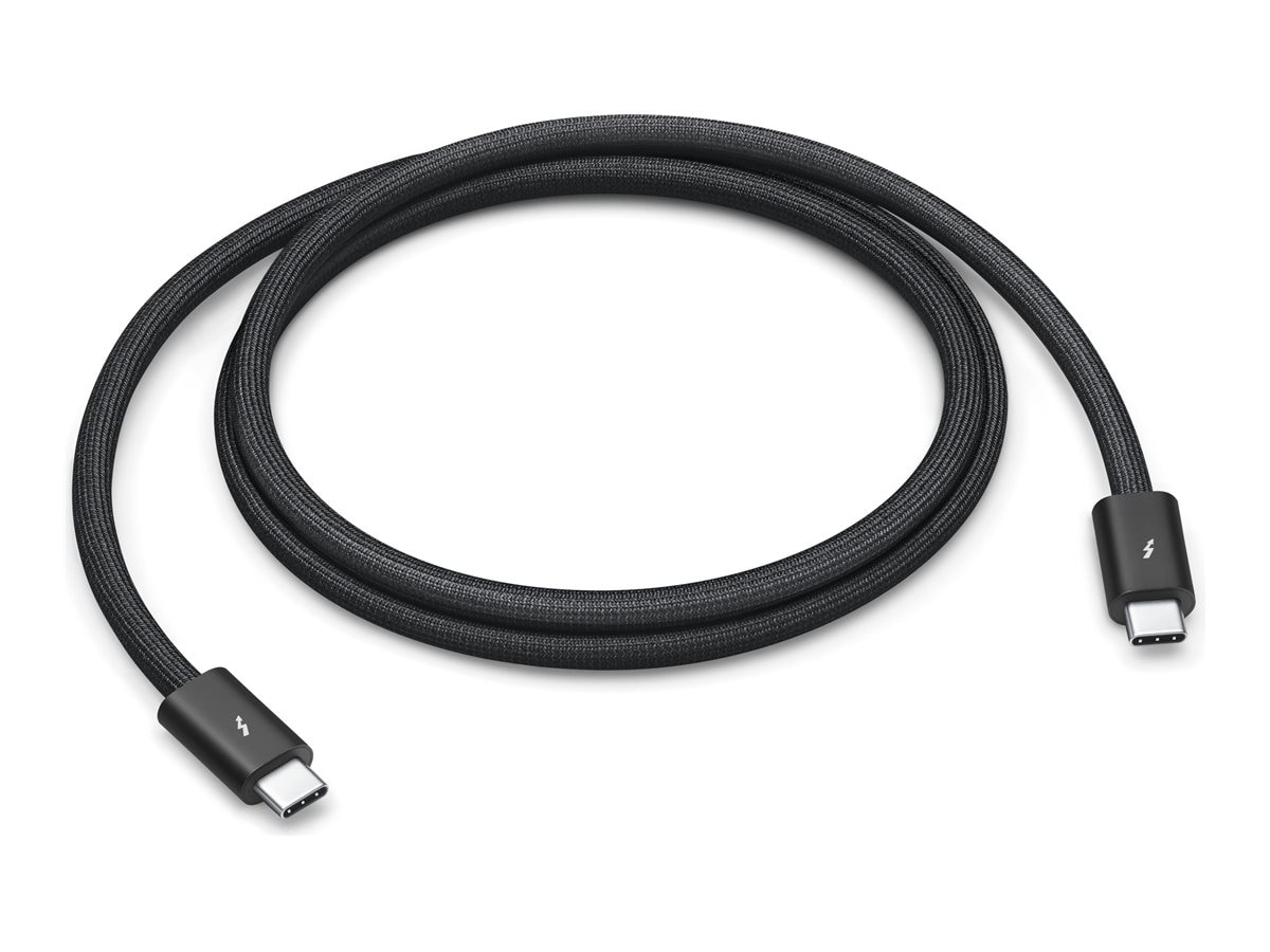Apple Thunderbolt 4 Pro - câble Thunderbolt - 24 pin USB-C pour 24 pin USB-C - 1 m