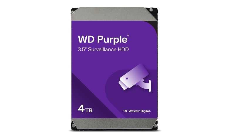 WD Purple 4TB HDD 2台セット 正常品 動作確認済 WD Purple 4TB HDD 監視カメラ用 3年保証
