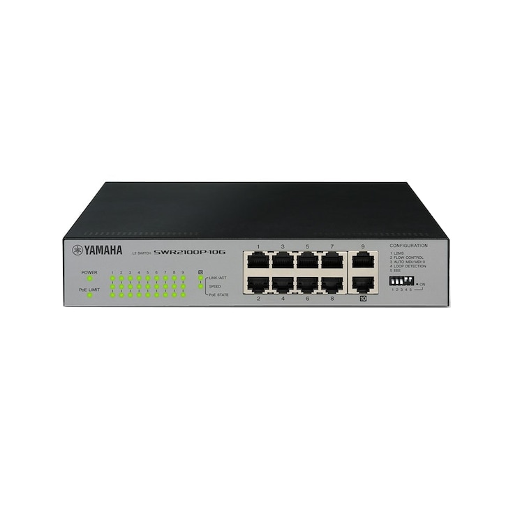 Yamaha SWR2100P-10G - switch - 10 ports