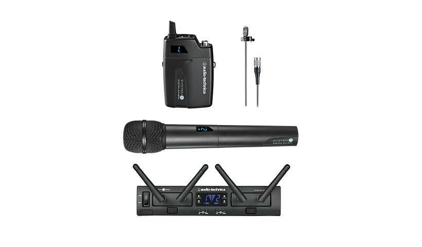Yamaha Audio-Technica ATW-1312/L System 10 PRO Wireless Dynamic Handheld and Lavalier Microphone System