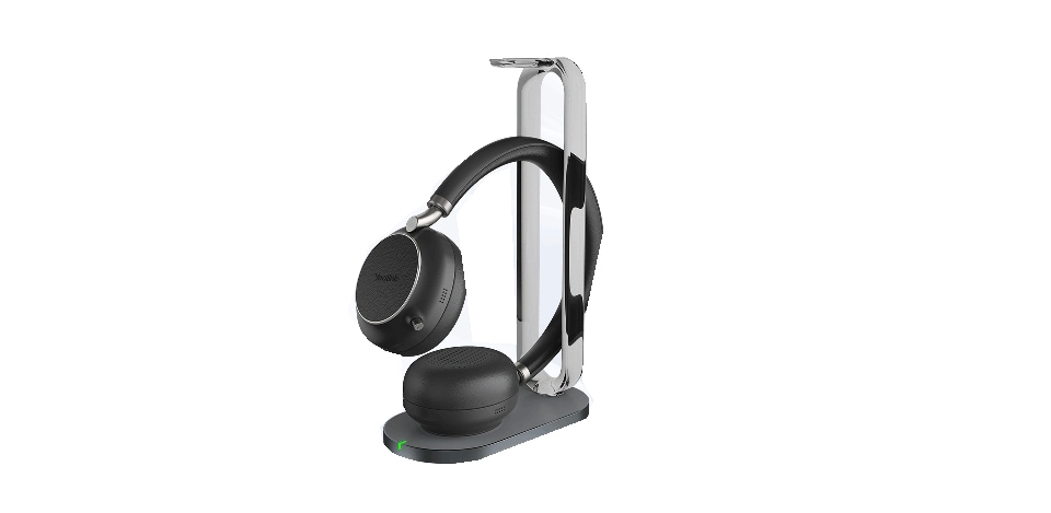 Yealink BH76 Bluetooth UC Wireless Headset with Charge Stand - Black