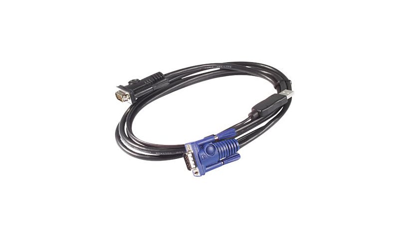 APC - câble clavier / vidéo / souris (KVM) - 1.83 m