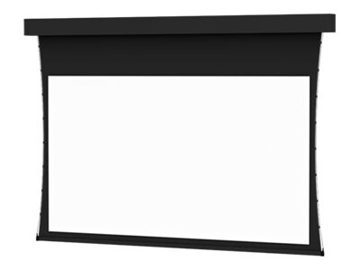 Da-Lite Tensioned Professional Electrol Series Projection Screen - Ceiling-Recessed with Wooden Case - 220in Screen