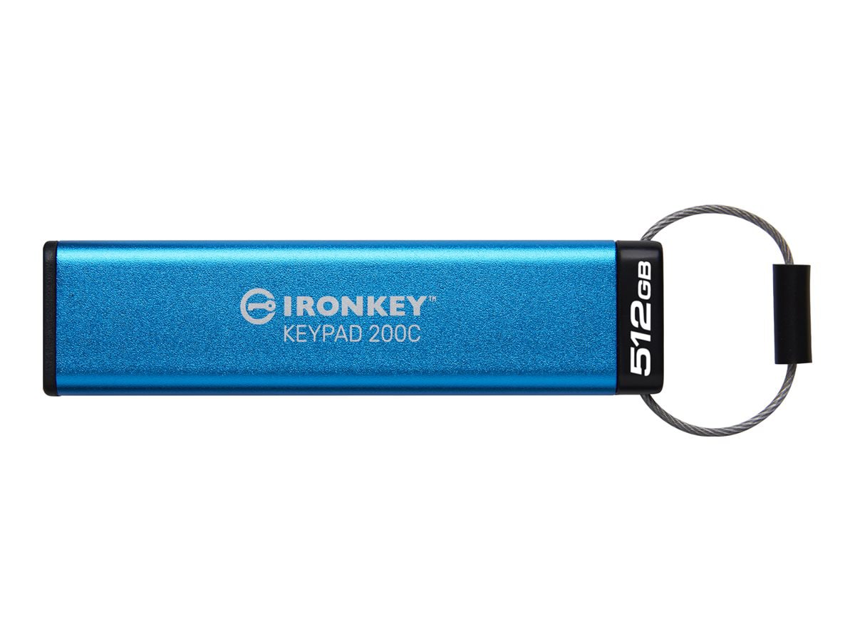 Kingston IronKey Keypad 200C - USB flash drive - 512 GB