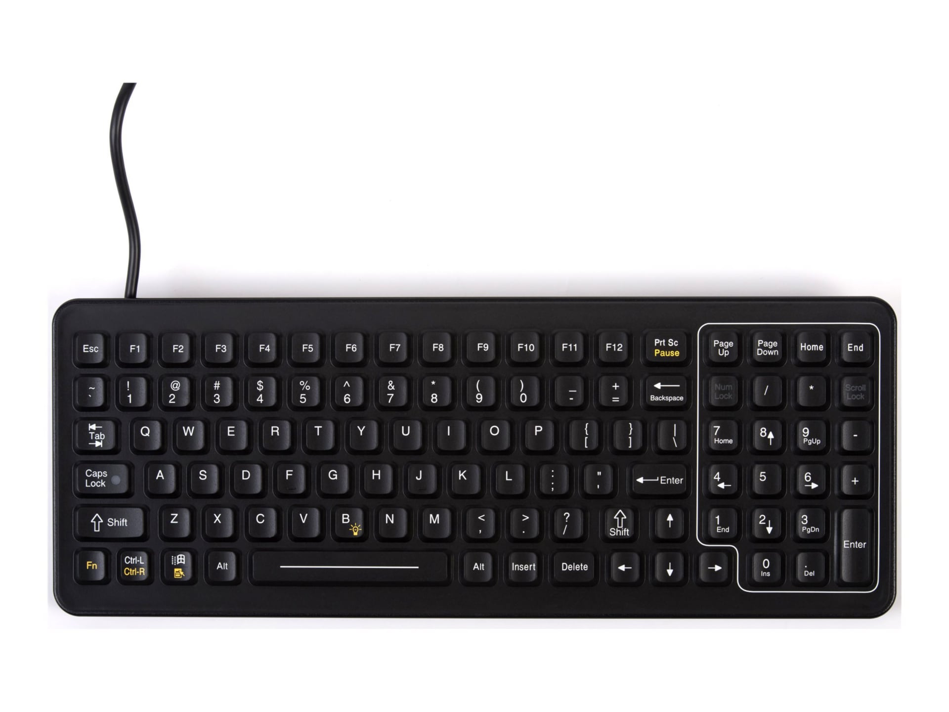 iKey SlimKey SLK-101-8L - keyboard Input Device