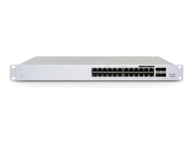 Cisco Meraki MS130-24P - switch - 24 ports - managed - rack-mountable