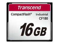 Transcend CF180I - flash memory card - 16 GB - CompactFlash