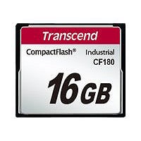 Transcend CF180I - flash memory card - 16 GB - CompactFlash