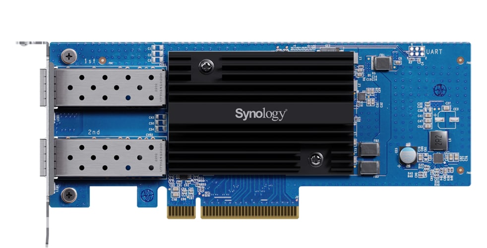 Synology E25G30-F2 Dual-Port 25GbE SFP28 Network Interface Adapter Card
