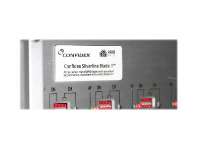Zebra Confidex Silverline Blade II M730 ETSI - RFID labels - 400 pcs. - 60 x 25 mm