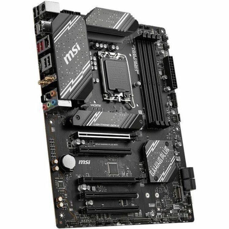 MSI B760 GAMING PLUS WIFI Gaming Desktop Motherboard - Intel B760 Chipset -