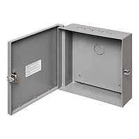 Infinite Cables - armoire - 11" x 11" x 3.5", indoor/outdoor, non-metallic, NEMA 3R rated with backplate