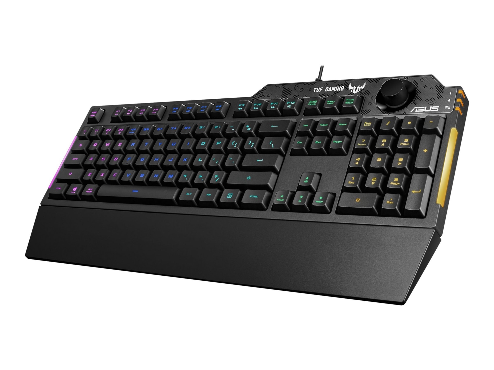 ASUS TUF Gaming K1 - keyboard - Canadian English - black