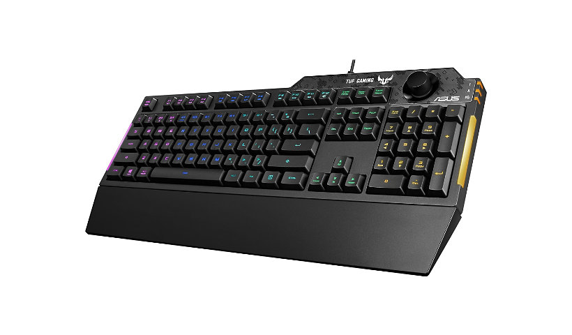 ASUS TUF Gaming K1 - keyboard - Canadian English - black