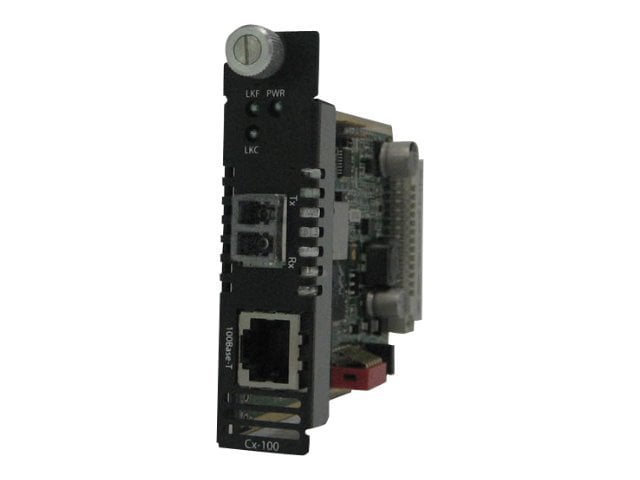 Perle C-100-S2LC20 - fiber media converter - 100Mb LAN