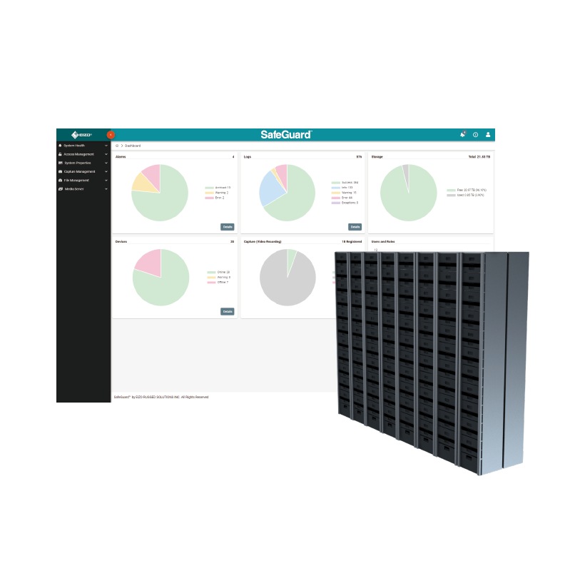 EIZO SafeGuard Server with RAID Hard Drive