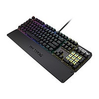 ASUS TUF Gaming K3 - keyboard - QWERTY - US - gunmetal gray