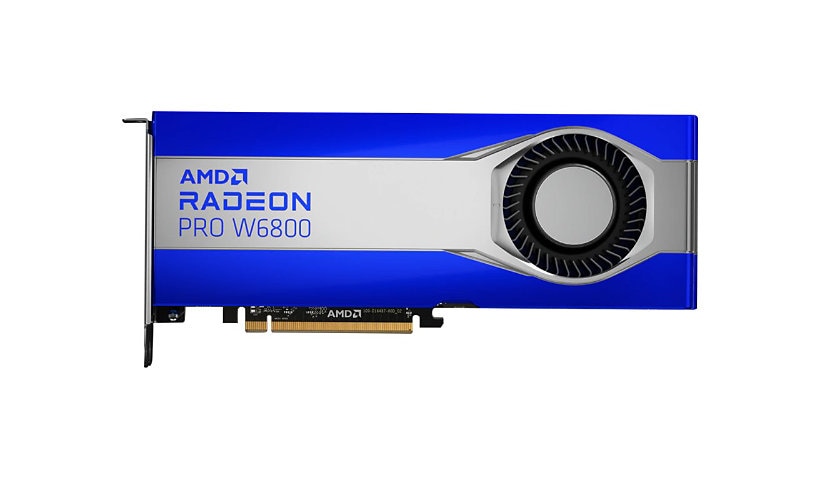 AMD Radeon Pro W6800 - carte graphique - Radeon Pro W6800 - 32 Go