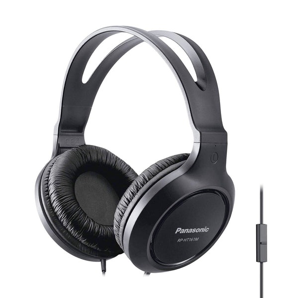Panasonic Over Ear Long Cord Headphone - Black