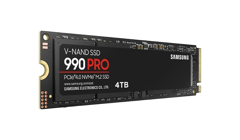 Samsung 990 Pro NVMe M.2 4TB Solid State Device - MZ-V9P4T0B/AM