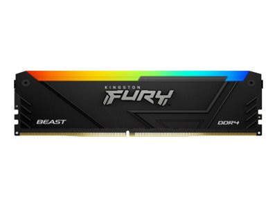 Kingston FURY Beast RGB - DDR4 - kit - 128 GB: 4 x 32 GB - DIMM 288-pin - 3