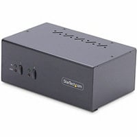 StarTech.com 2-Port Dual-Monitor DisplayPort KVM Switch