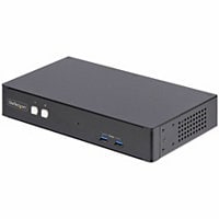 StarTech.com 2-Port Dual-Monitor DisplayPort KVM Switch