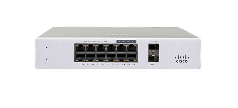 Cisco Meraki MS130 12-Port Cloud-Managed Network Switch