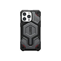 UAG Rugged Case for Apple iPhone 15 Pro Max[6.7in] - Monarch Pro Kevlar Silver - back cover for cell phone